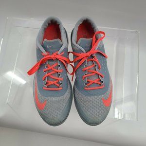 Nike Women's Gray/Pink FS‎ Lite Run 2 Lace Up Running Shoes 684667 Sz 8.5